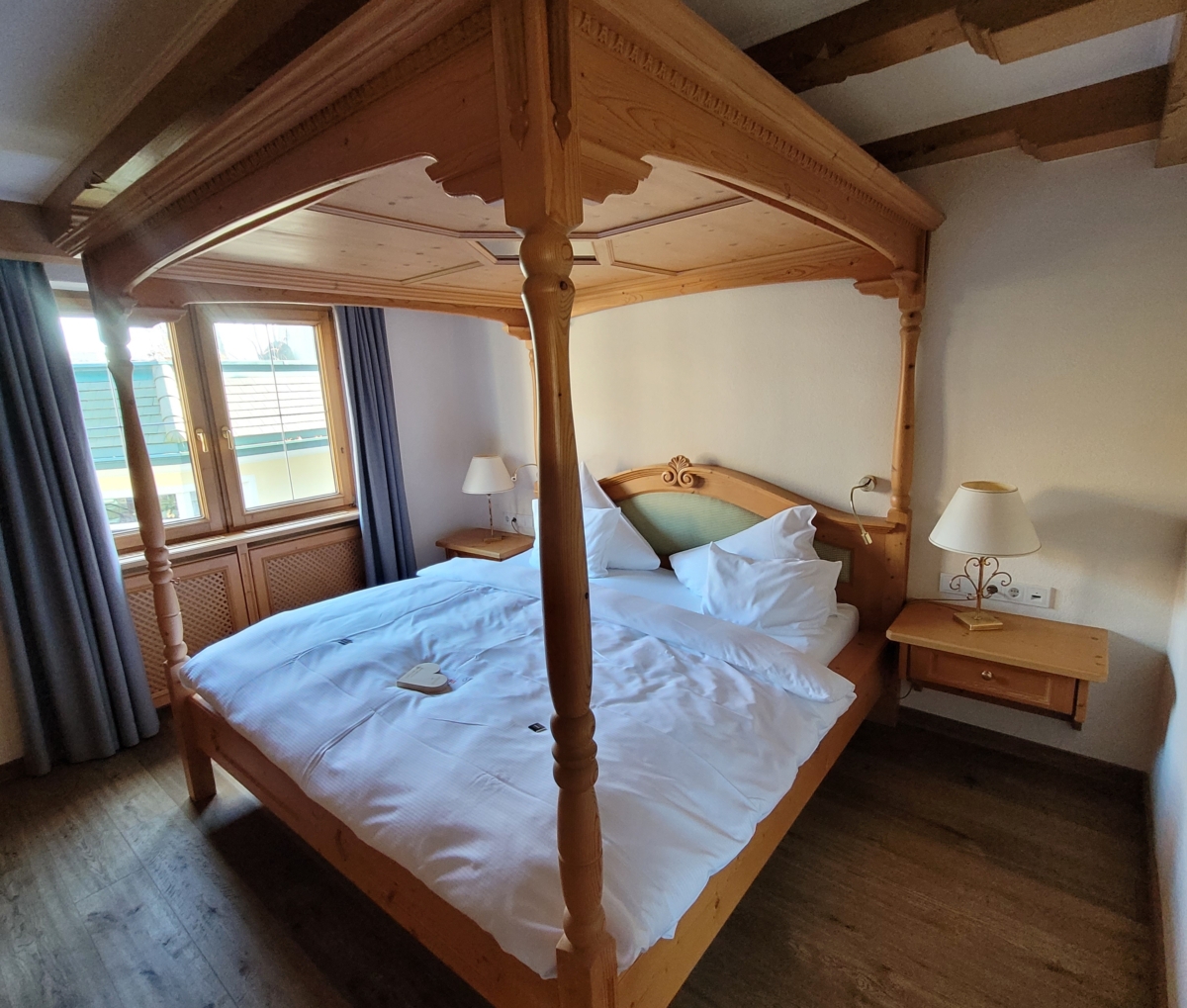 Himmelbett im Alpenresort Schwarz