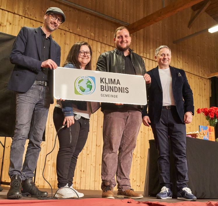 Aufnahme neue Klimabündnis-Gemeinde Marktgemeinde Offenhausen in Oberösterreich